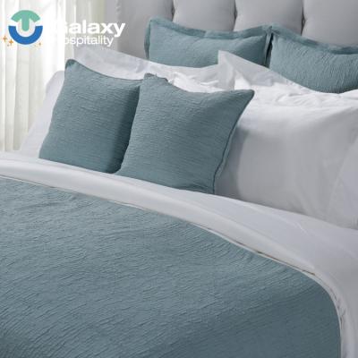 China Wholesale Nondisposable Sheet Of Lit Pure Cotton Sateen Duvet Cover Set Hotel Plain Linen Bed Sheets for sale