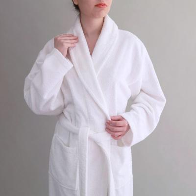 China Factory Price Custom Logo 100% Cotton Kimono Bathrobe QUICK DRY White in Four Seasons Bathrobe Waffle Hotel for sale