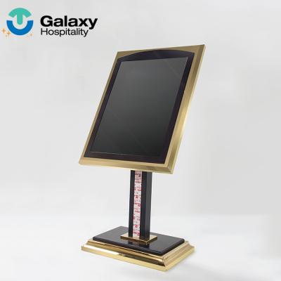 China Durable High Quality Cheap Lobby Floor Sign Stand For Hotel for sale