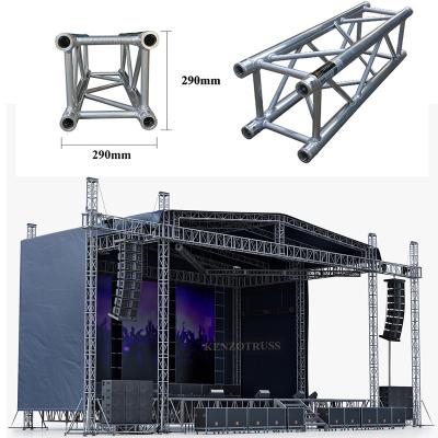 China 6061-T6 Aluminum Alloy Heavy Duty Aluminum Display Truss Outdoor & Indoor Stand DJ Light Round Stage Lighting Overall Truss 390MM for sale