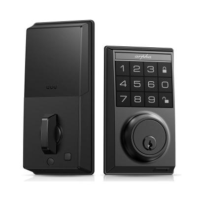 China Home Hotel Apartments Office Arpha D100 Deadbolt Smart Rotating Door Lock Key Cards App Control Smart Hotel Door Lock for sale