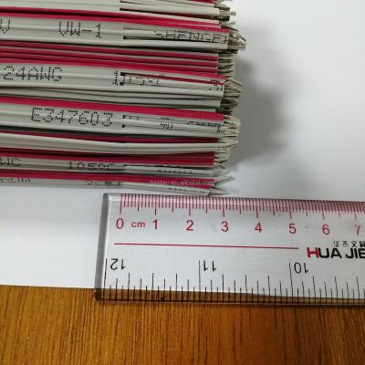 China Gray Computer Cable 2/3/4/5/6/7/8/9/10/12/14/16/18/20/24/26/30 Terminal 2651 24AWG 2.54mm Cable 24AWG Custom 2651 Flat Flexible Red Edge for sale