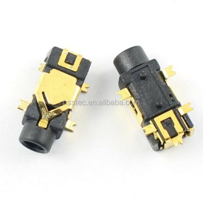 China Connector Female 5 Pin SMT SMD Automotive Audio Stereo Earphone 2.5mm Jack PJ209 for sale