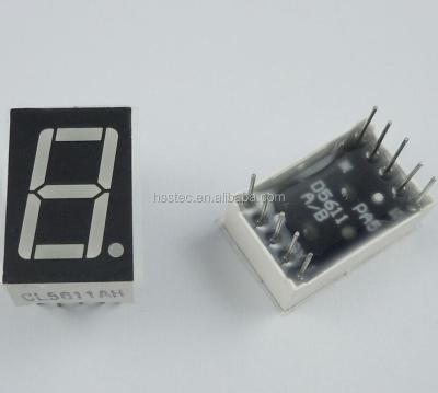 China Indoor Red Digital LED Display 7 Segment 0.56