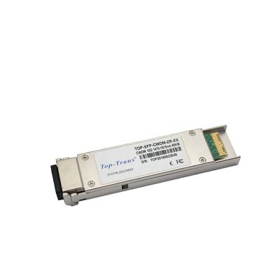 China (Data Center) Compatible 10GBASE-DWDM XFP 15XX.XXnm 80km SMF LC Force10 Transceiver for sale