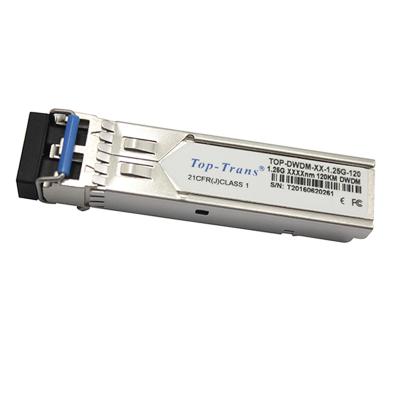 China Compatible SONET/SDH 1000BASE-EZX 1.25G DWDM 120KM SFP Module Microtik Juniper Netgear Switch for sale