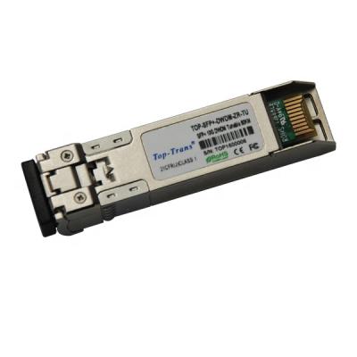 China Ericsson SFP Compatible Adjustable Fiber Optic Module 10Gb DWDM SFP+ Module TOP-DWDM-SFP+10G-Tu for sale