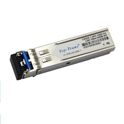 China 3HE00070CE Alcatel 1551nm 120km CWDM SFP Transceiver Gigabit SFP Top-CWDM-1551-1.25G-120D for sale