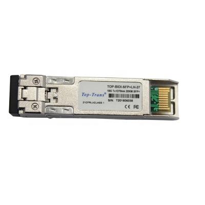 China SPPL-OR-XE-BX-CDFF 10G BIDI 1270/1330nm 20km Fiber Optic Switch TOP-BIDI-SFP+-LH-27 for sale