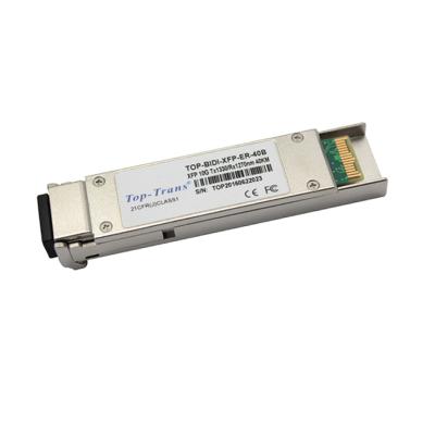 China Avago SFP Transceiver 10Gb/s Tx1330nm/Rx1270nm 40km XFP GEPON OLT TOP-BIDI-XFP-ER-40B for sale