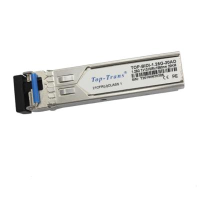 China (Data Center) Compatible 10-2093-03 GLC-BX-D 1.25G 20KM BIDI SFP Transceiver Module for sale