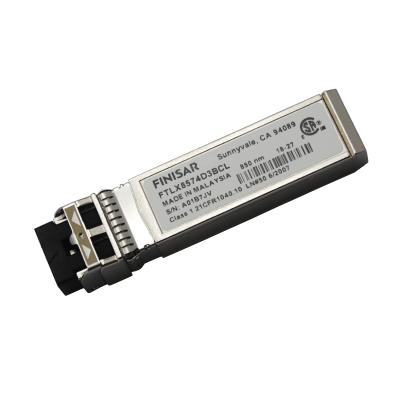 China Data Center FINISAR Networks FTLX8574D3BCL 10GBASE-SR/SW 400m Multimode SFP+ Optical Transceiver for sale