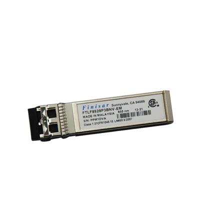 China (Data Center) FINISAR FTLF8528P3BNV-E5 8G FIBER OPTICAL CHANNEL 150M EXTENDED TEMPERATURE SFP+ TRANSCEIVER for sale