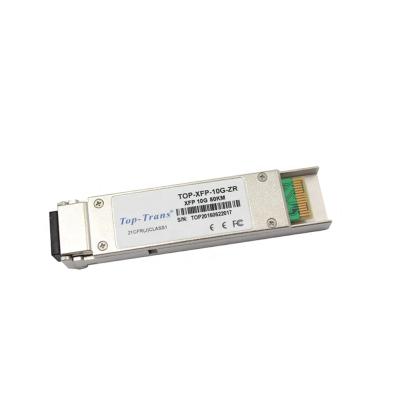 China DCN XFP XFP-ER-70 10GBASR-ZR 10Gbps 1550nm 80km Fiber Optic Module Network Switch TOP-XFP-10G-ZR 8 Port for sale