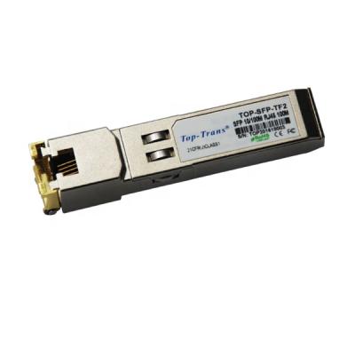 China (Data Center) 1000base-t sfp electrical compatible copper rj45 sfp ericsson sfp module for sale