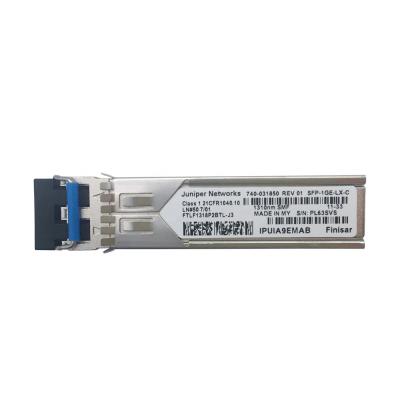 China FTTX Juniper Networks 740-031850 Finisar FTLF1318P2BTL-J3 SFP-1GE-LX-C 1.25G 1310nm 10km for sale