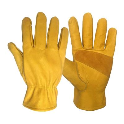 China Leather Abrasion-Resistant Climbing Gloves Non-Slip/Abrasion-Resistant/Durable/Good Fit Cowhide for sale