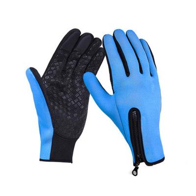 China Equitacion de monte de guantes touch screen winter silicone gloves outdoor non-slip waterproof unisex warm palm for sale