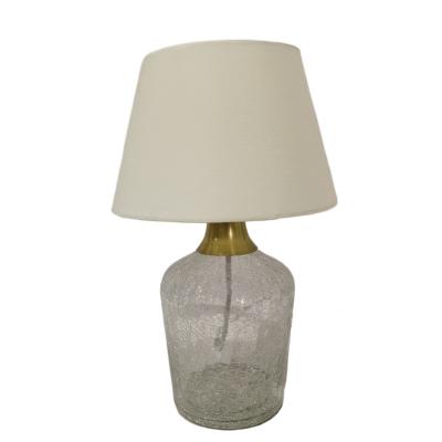 China High Quality Custom Wholesale Retro Cute Table Lamp Shade Glass Metal Canvas Lamps for sale