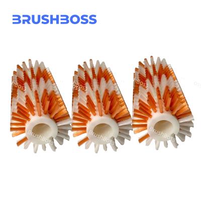 China Cleaning/ polishing CLEANING ROLLER BRUSH SET FOR FARM MILKING ROBOT LELY ASTRONAUT A3 A4 A5 for sale