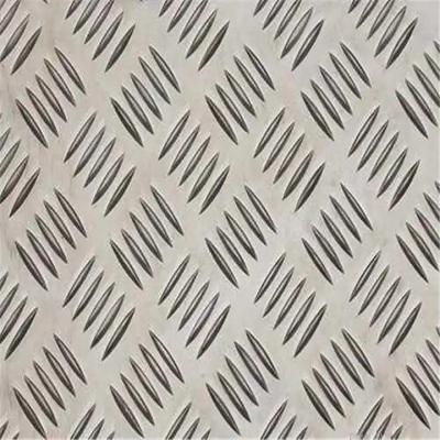 China Embossed Aluminium Diamond Sheet 1050 1060 3003 5052 5754 Patterned Plate for sale