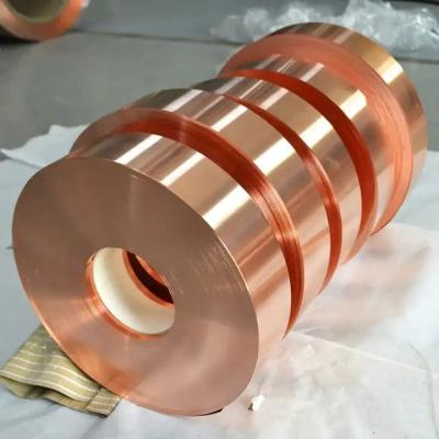 China Aisi C10200 C12000 C12200 Copper Strip Coil TU1 TU2 T2 Red Copper Sheet Strips for sale