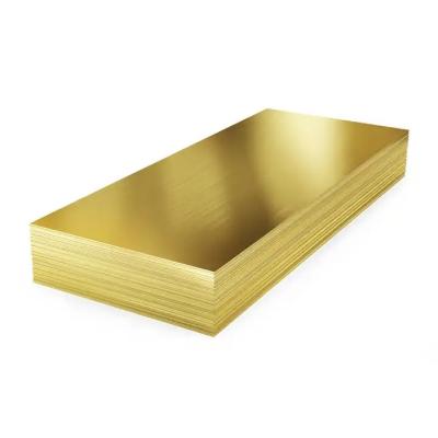 Cina 1500x piatto brillante di rame rivestito d'ottone dello strato d'ottone di 1.5mm x di 3050 C26800 C27200 in vendita