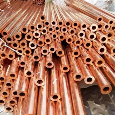 China Custom size  99.9% pure copper pipe ASTM C10100 C10200 C11000 for industry for sale