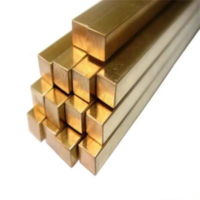 China 20x20mm Square Round Copper Rod Bar Flat Hex Pure Copper H90 H96 for sale