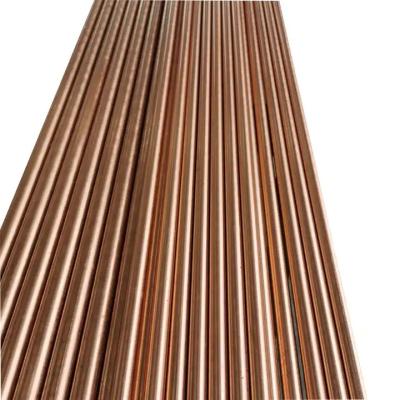 China T2 ETP Rod de tierra de cobre sólido 5m m de Rod Bar del cobre de C1011 C1020 6m m 8m m en venta