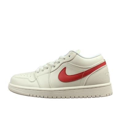 China CUSHIONING Nike Air Jordan 1 Good Quality Casual Red Bottom College Red Bottom Mens AJ1 Women Basketball Sneakers Retro Style Walking Shoes for sale