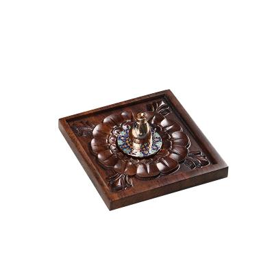 China Chinese Incense Factory Prices Modern Hand-Made Decoration Ebony Base Incense Stick Holder for sale