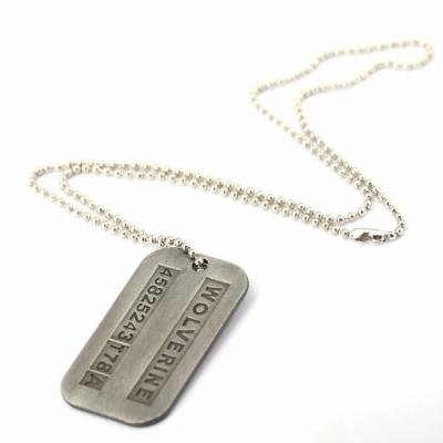 China Europe Engraved Silver Dog Tag Gift Pendant Personalized Metal Dog ID Tag Stainless Steel Custom Dog Tag for sale