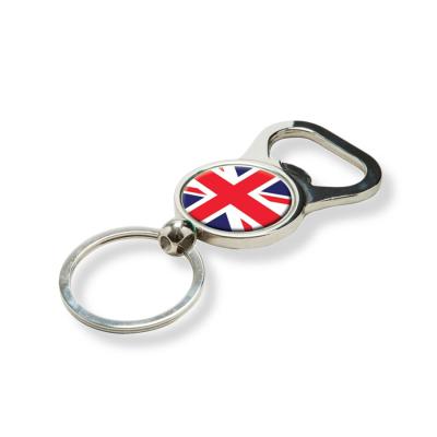 China Promotional Gift Items To Market Personalized Keychain Personalized Ring Bottle Dog Tag Beer Opener Keychains for sale