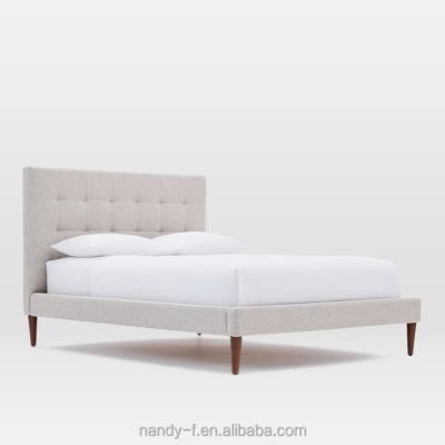 China Soft French Style Furniture Wooden Bed Bed Models For Bedroom for sale