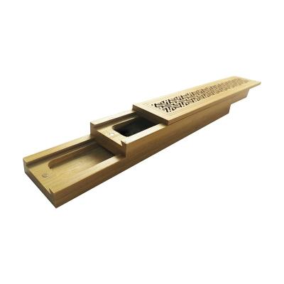 China Wholesale Chinese Incense Wooden Bamboo Censer Sticks Box Design Incense Holder for sale