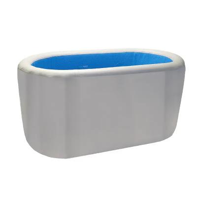 China ANTI-DEFROST SYSTEM Inflatable Cold Immersion Bathtub Ultra Portable Ice Bucket Cold Swimming Pool Ice Bath For Sports Restoration for sale