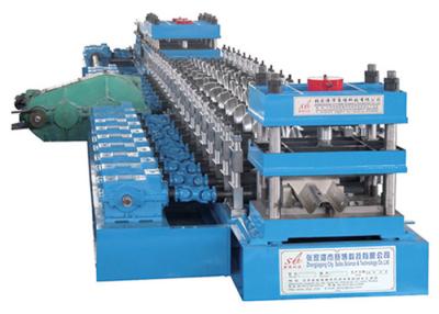 Chine petit pain de rambarde du moteur 55KW formant l'épaisseur de la machine 2.0-4.0MM à vendre