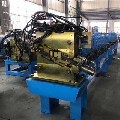 Chine Machine à cintrer de tuyau d'acier inoxydable de forme ronde, petit pain de gouttière formant le contrôle de PLC de machine à vendre