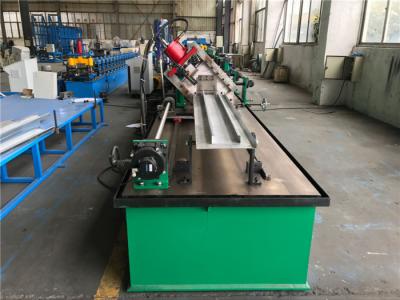 China Adjust by Hand Ceiling C Channel Roll Froming Machine With Hydraulic Decoiler for sale