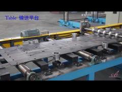 Highway Guard Rail Forming Machine 30KW With 10T Hydraulic Decoiler