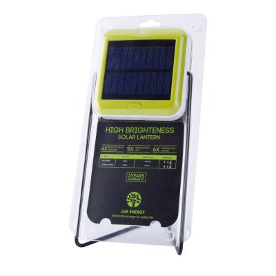 China Mini Solar Powered Lamp Portable LED Lantern Residential Rechargeable Camp Light With Solar Panel for sale