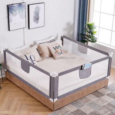 China Factory Price Eco-Friendly OEM Baby Sleep Guard /toddler Safety Bed Fence Anti Falling Newborn Cribs Fence for sale