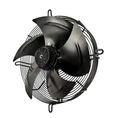 China Factory Best Selling 350Mm Fan Motor 5 Blade Axial Impeller High Efficiency Cooling Industrial AC Axial Fan for sale