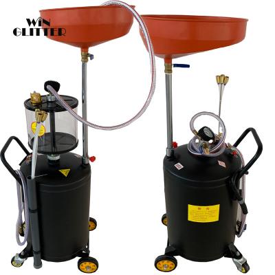 China Collect and Drain Pneumatic Oil Waste Oil Extractor Car Change Oil Machine Waste Oil Drainer Tanks for sale