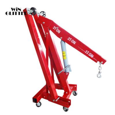 China Other Mini 3ton Small Car Motor Folding Portable Crane Pickup Folding Boom Lift Truck With Crane for sale