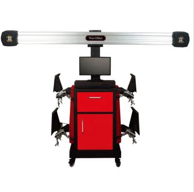 China dynamic 3d simulation used 3d wheel alignment wheel alignment machine price with wheel alignment clamp for sale