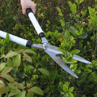 China Anti-skid Handle Eu Dropshipping Metal Tree Shears Hedge Shears With 10 Inch Wavy Blade for sale