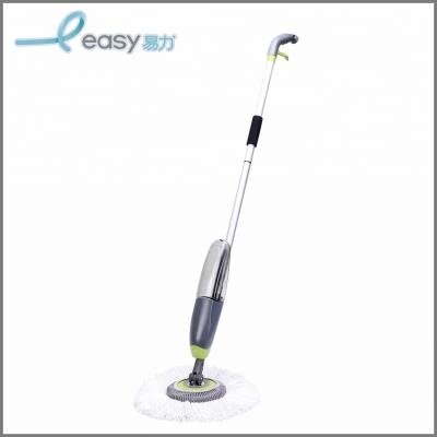 China New Sustainable Spray Mop With Round Microfiber Head for sale