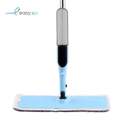 China Viable Dry And Wet Floor Flat Detachable Spin Microfiber Mop Spin Cleaner for sale